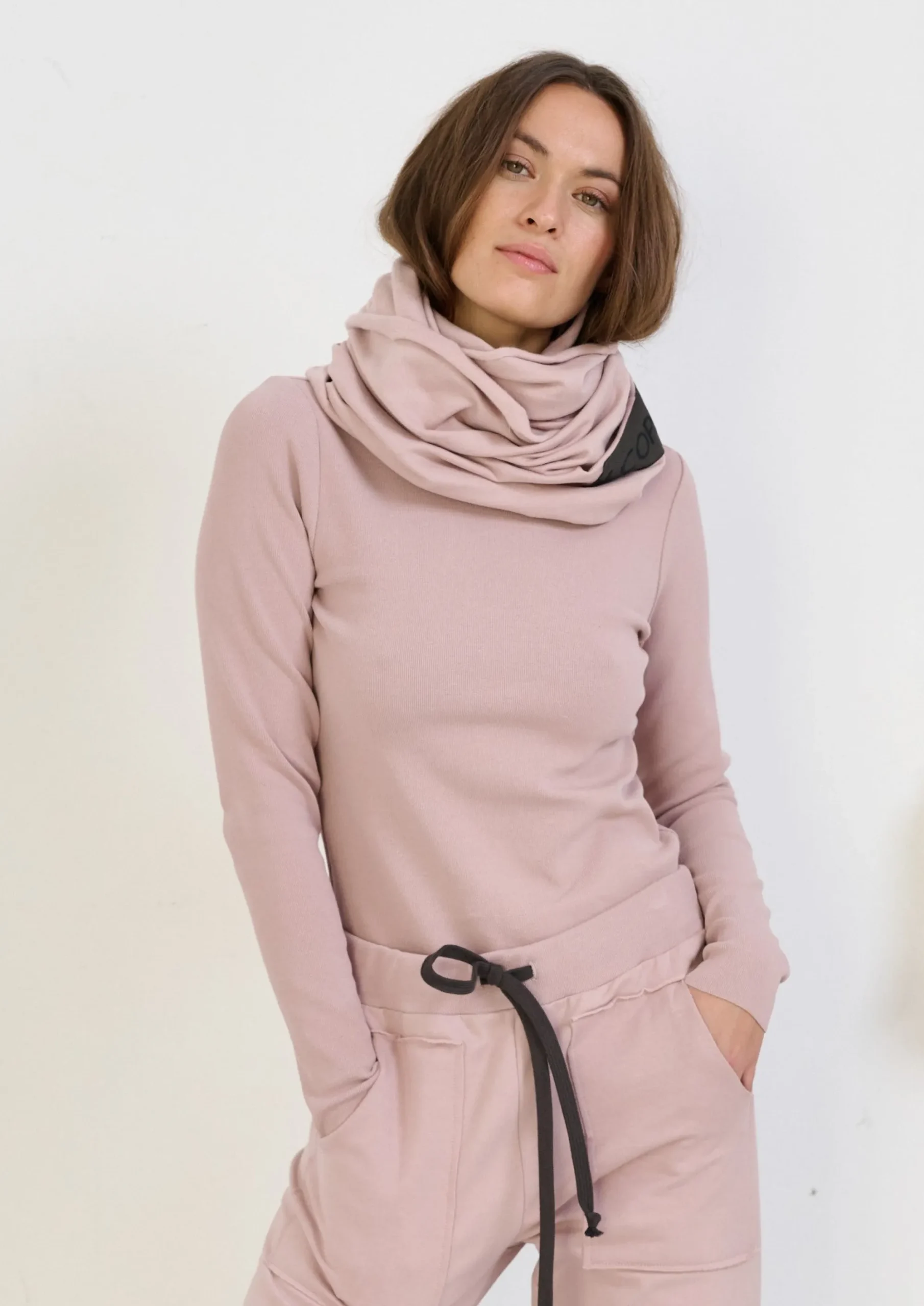 Henriette Steffensen Copenhagen BLUSE HOHER KRAGEN | 71603 NUDE Online