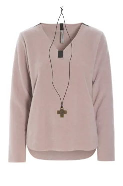 Henriette Steffensen Copenhagen BLUSE M/ HALSKETTE | 1362 NUDE New