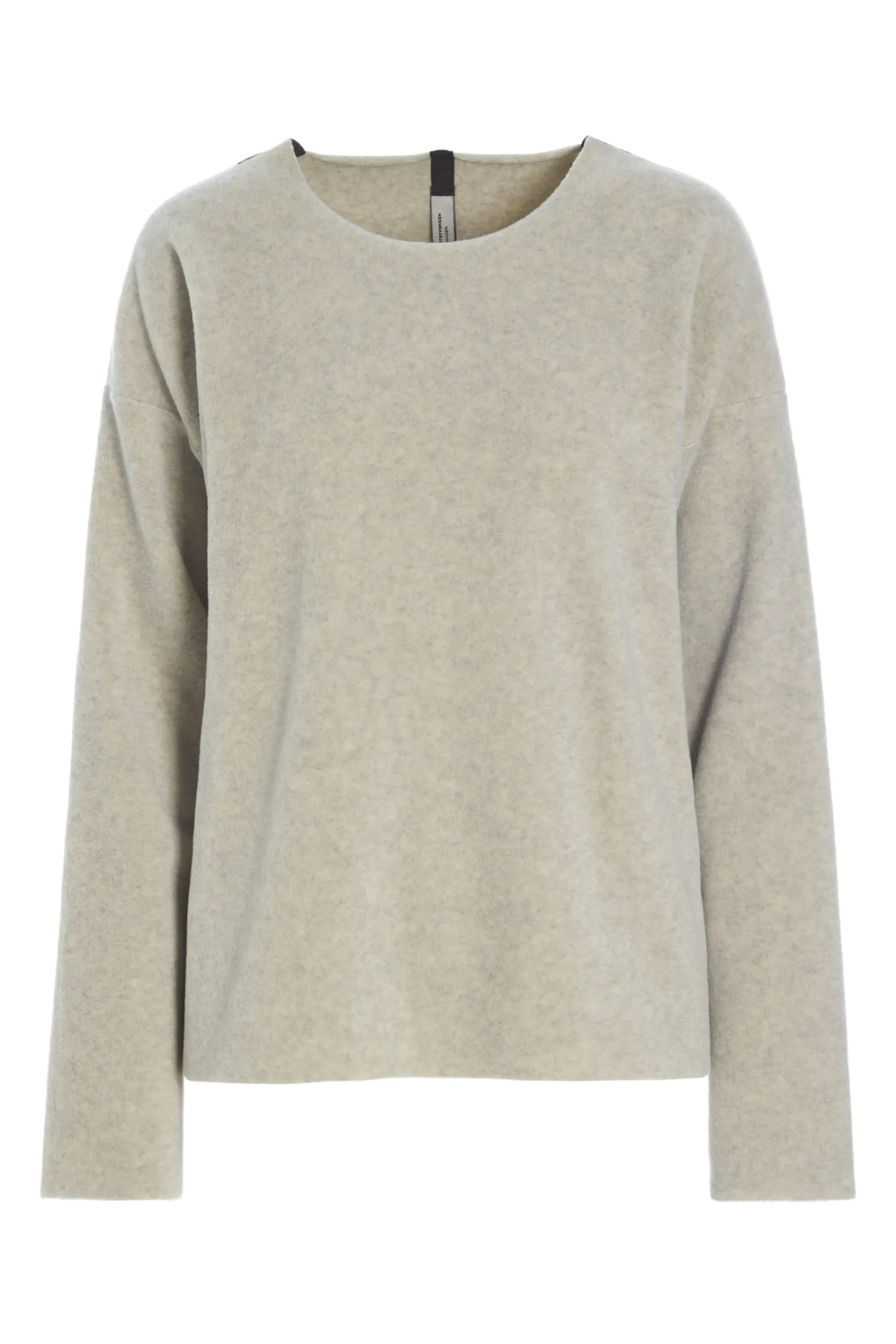 Henriette Steffensen Copenhagen BLUSE RUNDHALS | 1359 SAND Hot