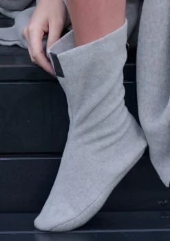 Henriette Steffensen Copenhagen FLEECE SOCKEN DAMEN | 4090 SAND Clearance