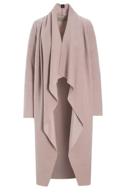 Henriette Steffensen Copenhagen LANGE CARDIGAN M/ WASSERFALL | 7131 NUDE Outlet