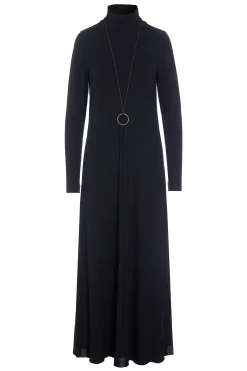 Henriette Steffensen Copenhagen LANGE KLEID W/SCHMUCK | 98058 BLACK Fashion