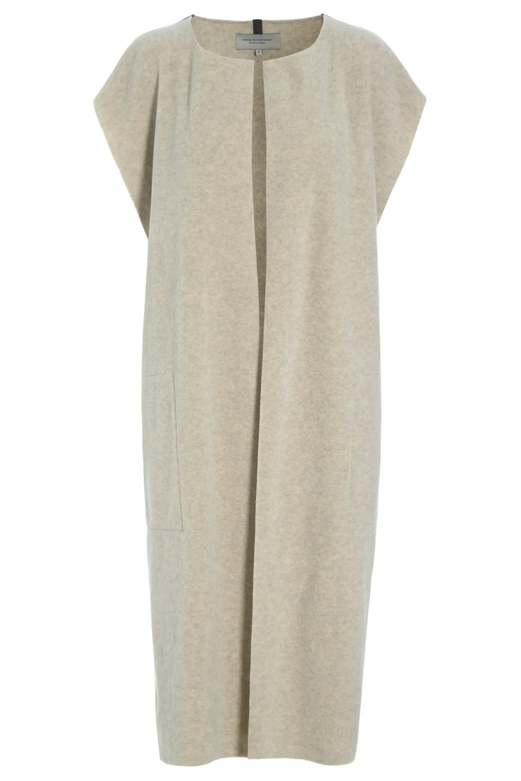 Henriette Steffensen Copenhagen LANGE WESTE | 7169 SAND Fashion