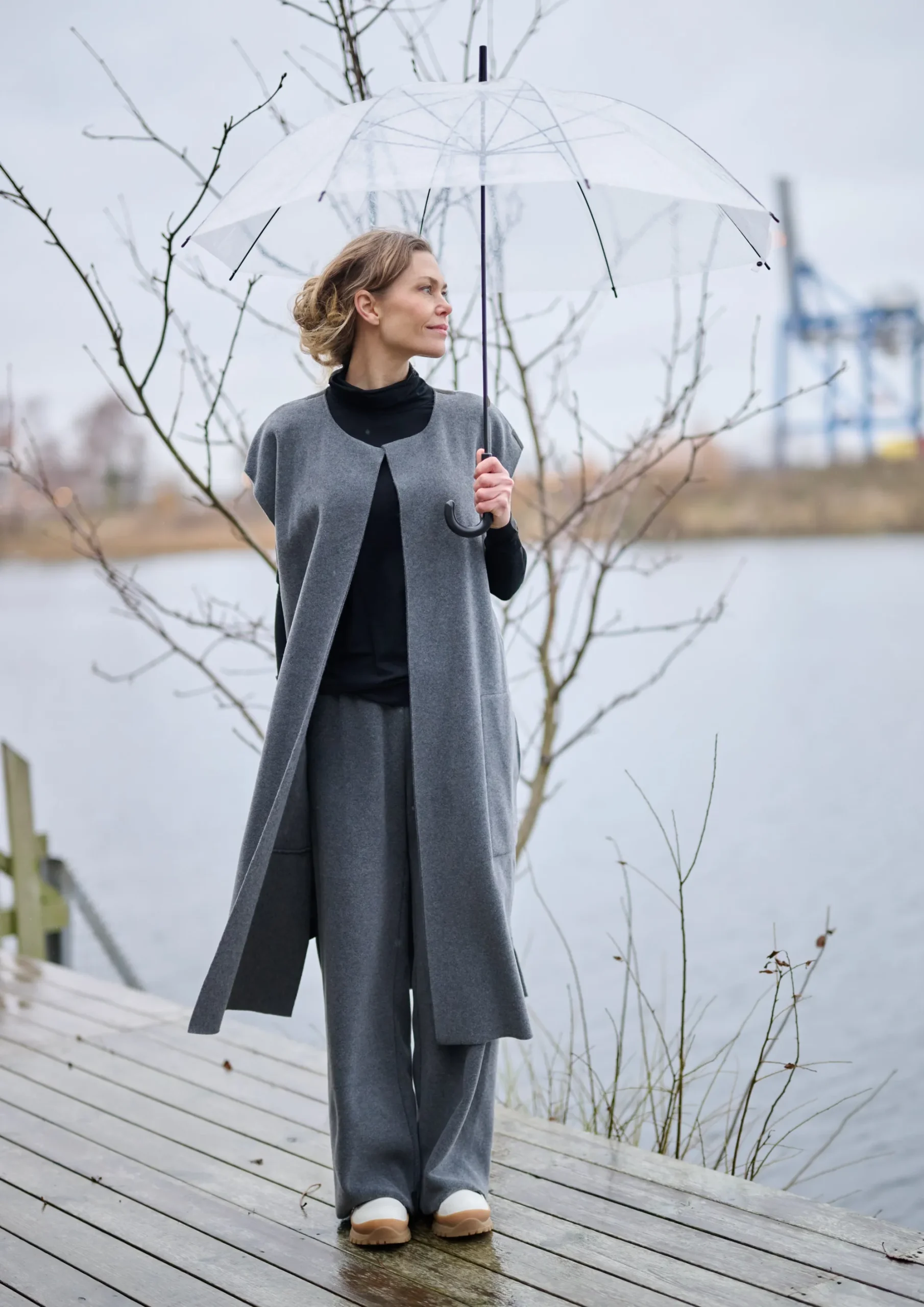 Henriette Steffensen Copenhagen LANGE WESTE | 7169 GREY Discount