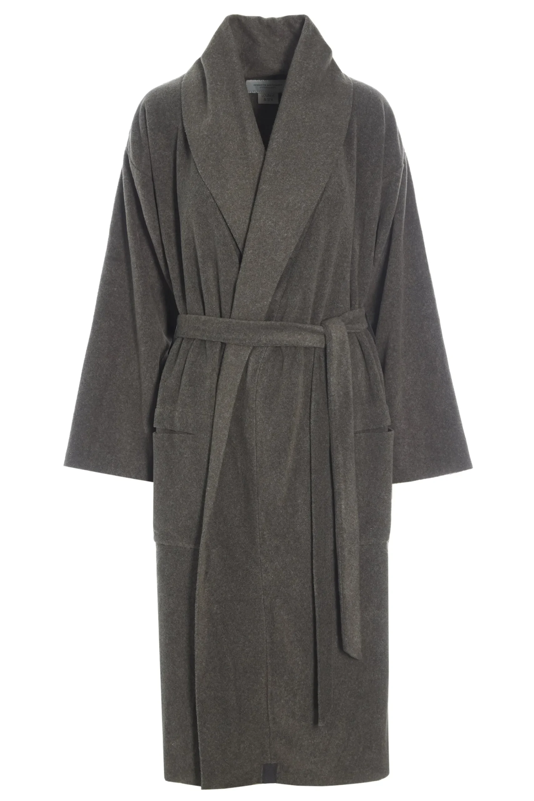 Henriette Steffensen Copenhagen MORGENMANTEL FRAUEN MIDI | 7128 MIDI BARK Fashion