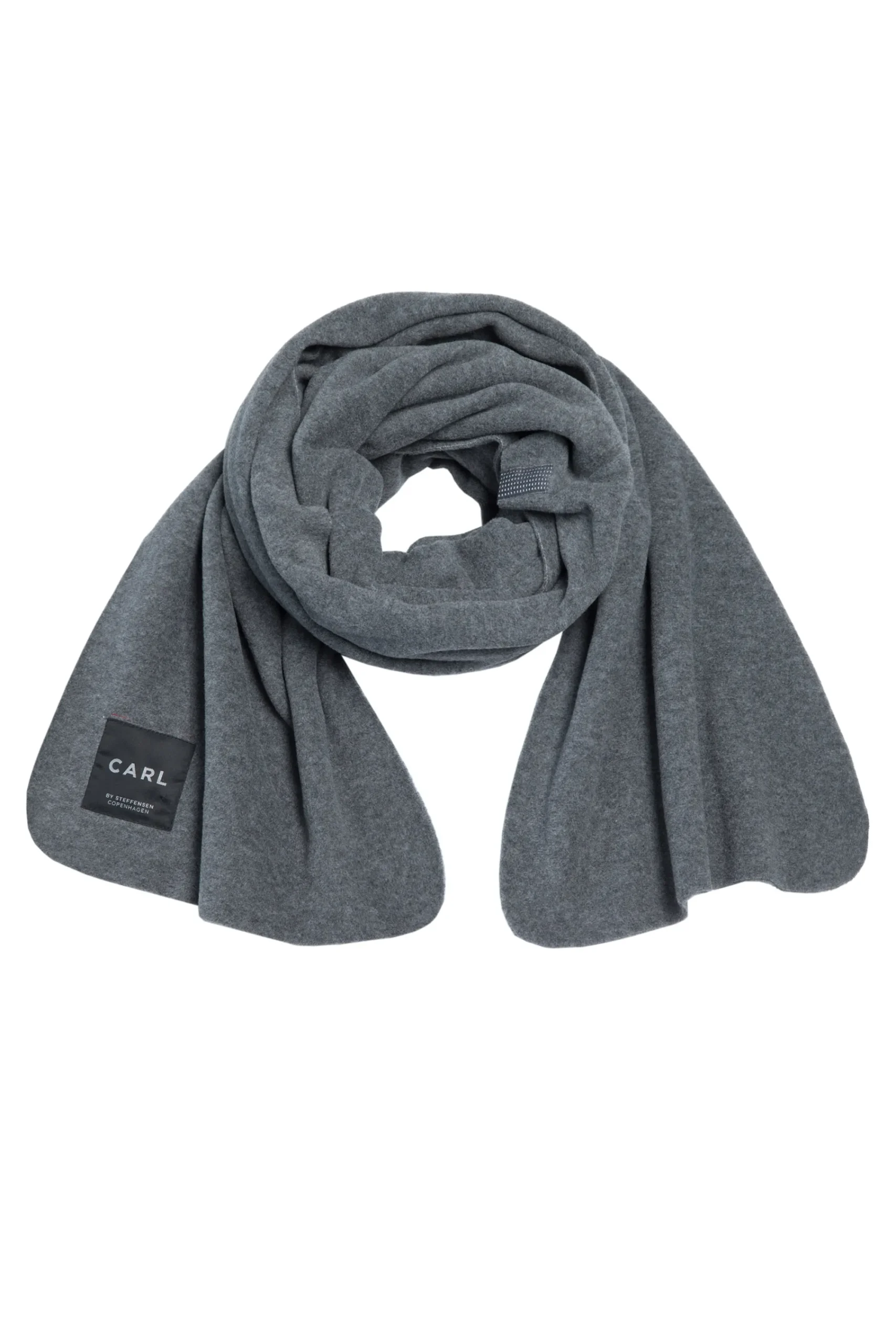 Henriette Steffensen Copenhagen SCHAL AUS WEICHEM FLEECE | 1004C GREY Shop