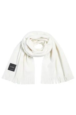 Henriette Steffensen Copenhagen SCHAL M/ FRANSEN | 1006 OFF WHITE Flash Sale