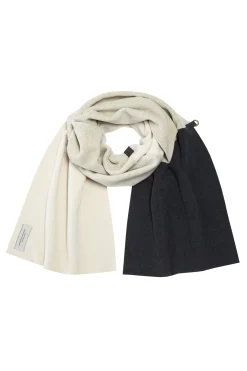 Henriette Steffensen Copenhagen SCHAL PATCH | 4094 SOFT BLACK/SAND/KIT Cheap