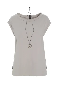 Henriette Steffensen Copenhagen TOP MIT HALSKETTE | 96080 SAND Store