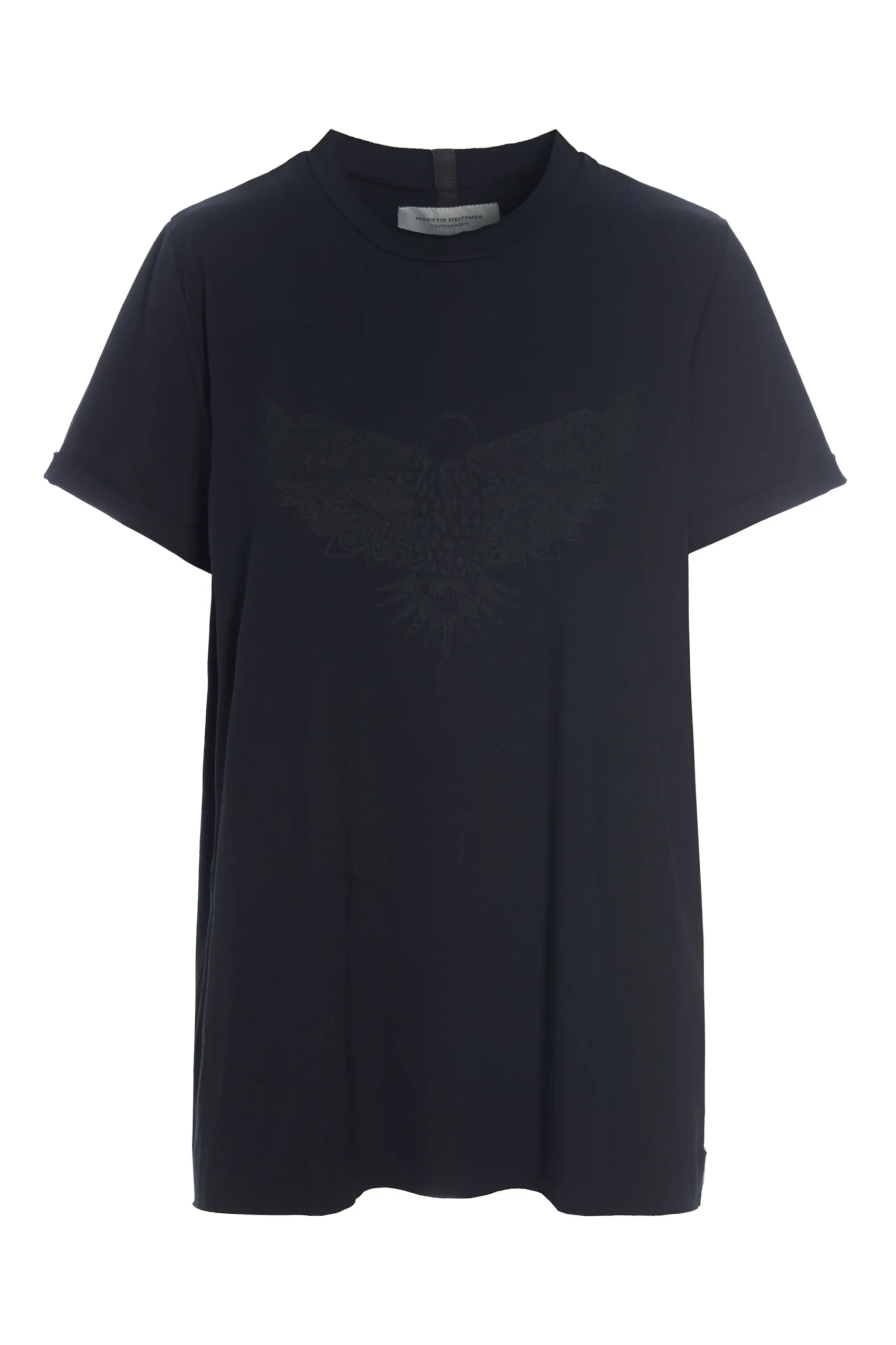 Henriette Steffensen Copenhagen T-SHIRT EAGLE | 96089 BLACK Online