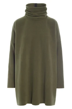 Henriette Steffensen Copenhagen TUNIC MIT HOHEM HALS | 1288 MOSS Flash Sale